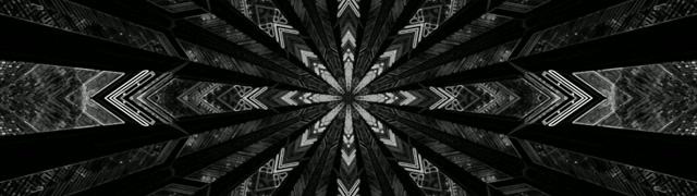 Túnel de Neó Fosc Calidoscopi Estalvi de Pantalla 32:9 Super Ultrawide 60fps VJ Loop