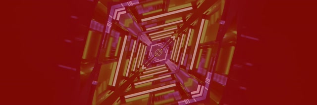 Túnel de Neó Vòrtex Diamant Giratori VJ Loop 3:1 Triple Wide 60fps Protector de Pantalla