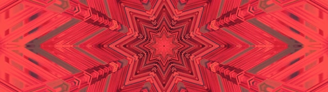 Estrella Fractal Vermell Túnel Neó 32:9 Super Ultraample 60fps Estalviapantalles Vj Loop