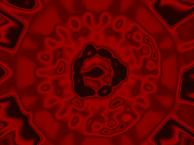 Neon Tunnel Red Organic Pulse 4:3 Classic 60fps Screensaver VJ Loop