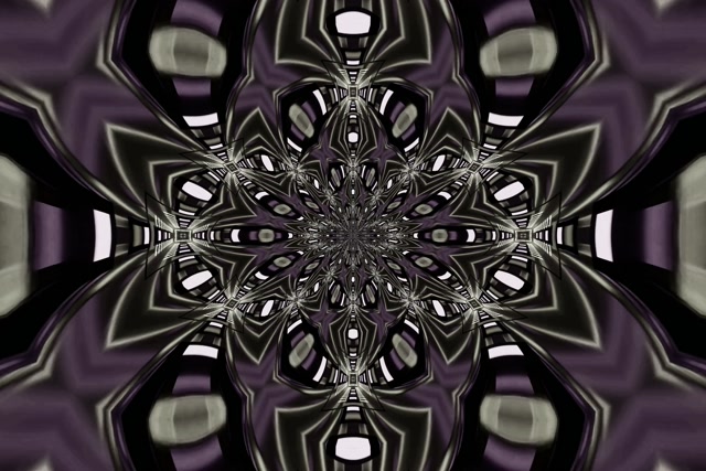 VJ loop Túnel de Neó Mandala Caleidoscopi 3:2 surface 60fps estalviapantalles