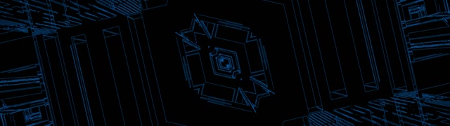 Túnel de Neó Blau Estalviapantalles 32:9 Super Ultrawide 60fps VJLoops