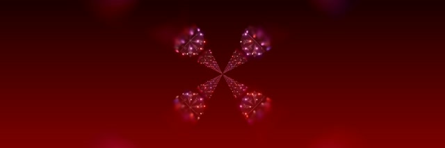 Túnel de Neó Esclat Calidoscopi Fractal VJLoops 3:1 Triple Ample 60fps Estalviapantalles