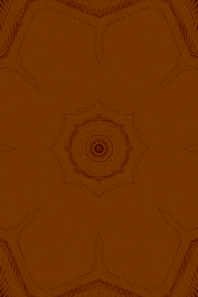 Túnel de Neó Estel Mandala Marró 2:3 Retrat Foto 60fps Protector de Pantalla VJ Loop