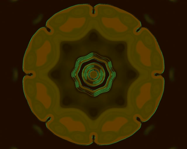 Neon Tunnel Organic Hexagon Grid 5:4 Industrial 60fps VJ Loop Screensaver