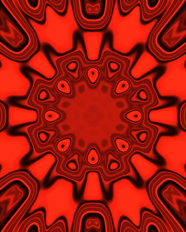 Neonový Tunel Červený Radiální Výbuch VJLoops 4:5 Instagram 60fps Šetřič Obrazovky