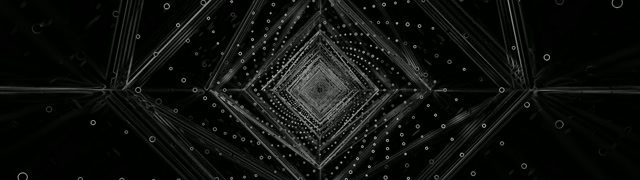 Tmavý Neon Tunel Spořič 32:9 Super Ultrawide 60fps VJ Loop PC