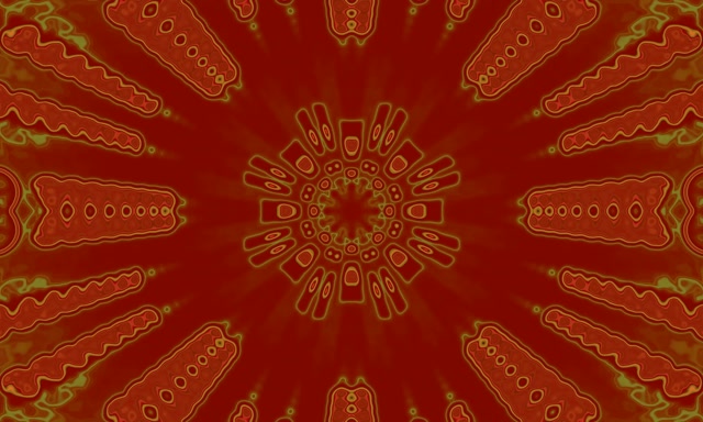 Neon Tunnel Kaleidoscope Burst VJ Loop 60fps 5:3 Wide Screensaver