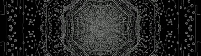 Tmavý Neon Tunel Spořič obrazovky 32:9 Super Ultrawide 60fps VJ Loop PC Laptop