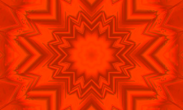 Red Neon Tunnel Star Burst Loop 5:3 Wide 60fps Screensaver Vj Loop