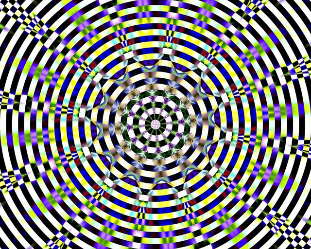 Hypnotic Neon Tunnel Kaleidoscope Vortex | 5:4 Industrial 60fps Screensaver