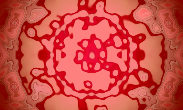 Neonový tunel růžový kaleidoskop květ Vj Loop 5:3 široký 60fps spořič obrazovky