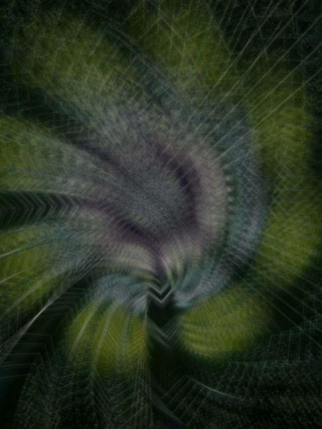 Pulsating Neon Tunnel Vortex | 3:4 iPad Portrait 60fps Screensaver Loop