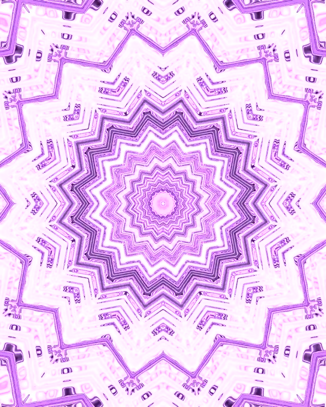 Fialový Neon Tunel Mandala Šetřič Obrazovky 60fps 4:5 Instagram VJ Loop