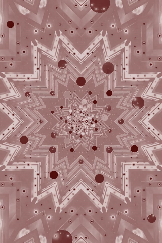 Neonový tunel hvězdný výbuch kaleidoskopická VJ Loop 2:3 Photo Portrait 60fps Spořič obrazovky