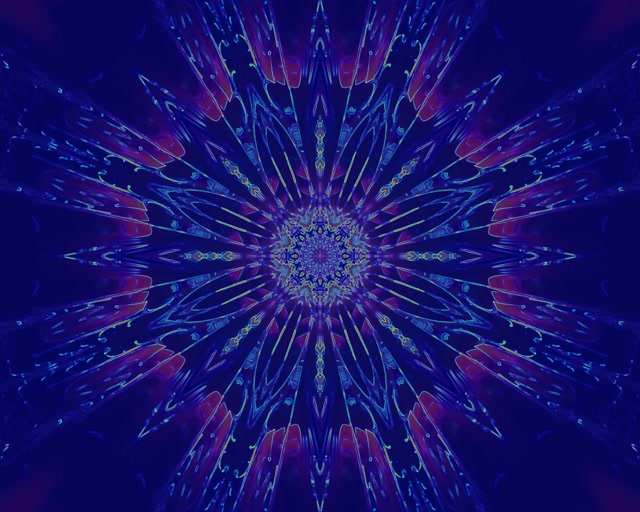 Neonový Tunel Kaleidoskop Výbuch VJLoops 5:4 industrial 60fps Šetřič Obrazovky