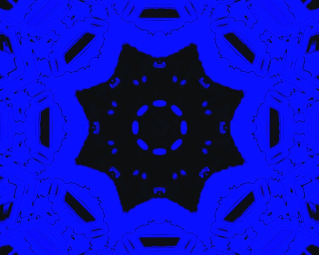 Modrý černý neonový tunel spořič obrazovky 5:4 průmyslový 60fps VJ loop