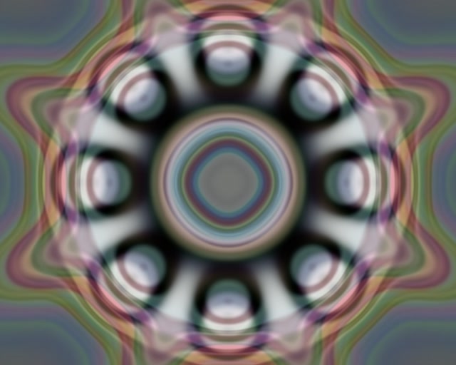 5:4 Industrial Neon Tunnel VJ Loop 60fps Kaleidoscope Screensaver