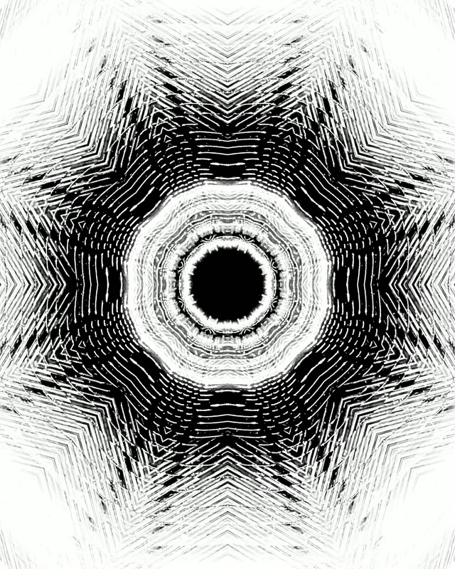 Twnnel Neon Troellfedd Mandala Seren VJLoops 4:5 Instagram 60fps Sgrinlun