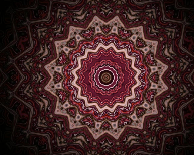 Twnnel Neon Mandala Seren Troellog 5:4 diwydiannol 60fps Sgrin Arbedwr VJ Loop