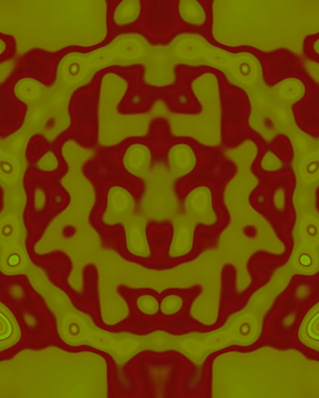 Twnnel Neon Caleidosgop Gwyrdd Asid VJLoops 4:5 Instagram 60fps Arbedwr Sgrin