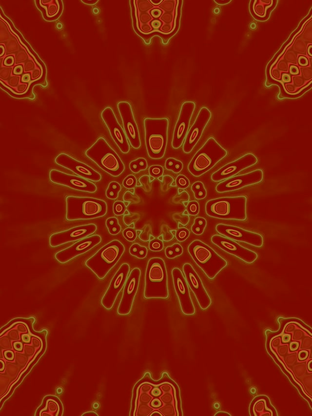 Twnnel Neon Haulffrwydrad Ffratal 3:4 iPad Portrait 60fps Arbedwr Sgrin Dolen Vj