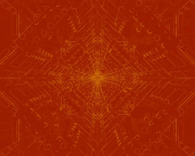 Twnnel Neon Mandala Seren Ffrwydriad 5:4 diwydiannol 60fps Arbed Sgrin VJLoops