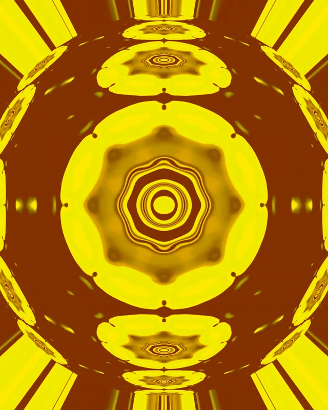 Twnnel Neon Mandala Euraidd Trowynt Dolen VJ 4:5 Instagram 60fps Sgrinarbedydd