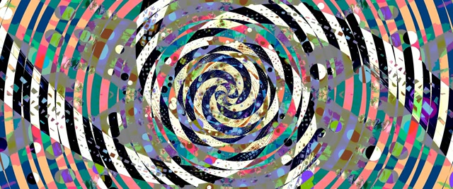 Twnnel Neon Spiral Vortex VJ Loop 2.39:1 Cinemascope 60fps Screensaver