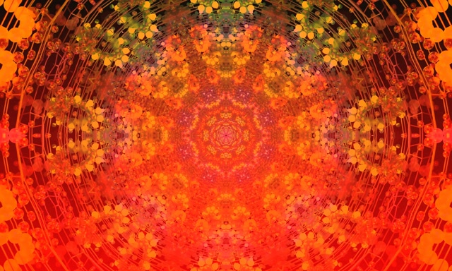 Twnnel Neon Caleidosgop Ffractal Fflamllyd VJLoops 5:3 Llydan 60fps Arbedwr Sgrin