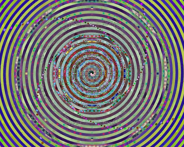 Neon Tunnel Spiraling Vortex 5:4 Industrial 60fps VJ Loop Screensaver