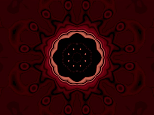 Twnnel Neon Coch Ffrwydrad Caleidosgop Seren VJLoops 4:3 Clasurol 60fps Sgrinarbedydd