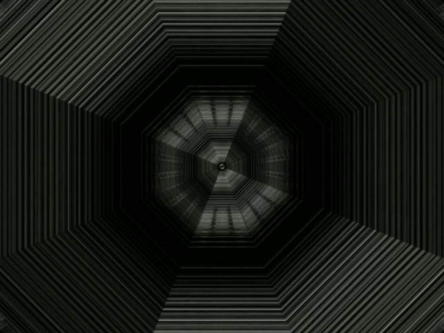 Octagonal Neon Tunnel 4:3 Classic 60fps Screensaver VJ Loop