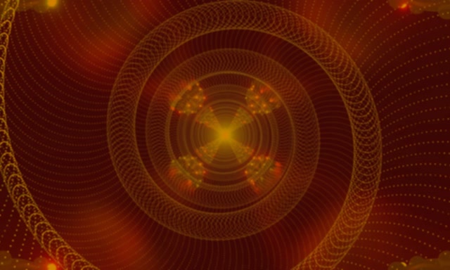 Twnnel Neon Pêl Spiral Euraidd Dolen VJ 5:3 Llydan 60fps Arbedwr Sgrin