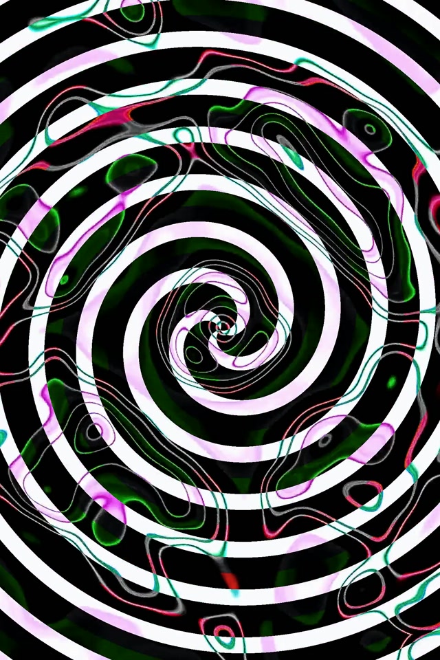Twnnel Neon Spiral Troellfaen VJLoops 2:3 Portread Llun 60fps Arbedwr Sgrin