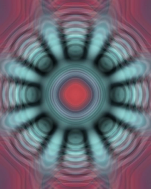 Pulsating Neon Tunnel VJ Loop 4:5 Instagram 60fps Screensaver Motion Background