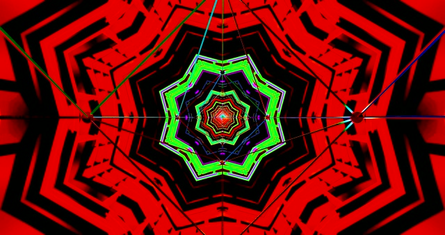 4K UHD 60fps Pauseskærm Neon Tunnel VJLoops til Windows PC - Visual Bevægelse Baggrund