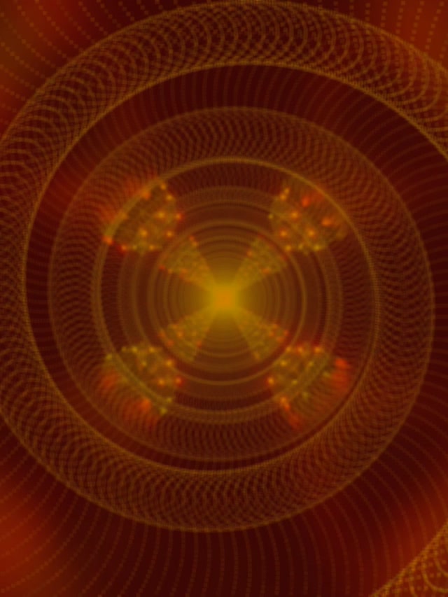 Neon Tunnel 4-Kugle Spiral Hvirvel VJ Loop 3:4 iPad Portrait 60fps Pauseskærm