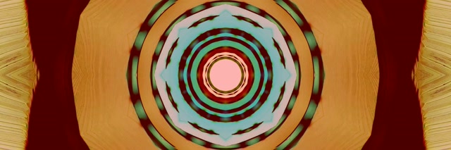 Rød Neon Tunnel Stiplet Kors Burst VJ Loop 3:1 Triple Wide 60fps Pauseskærm