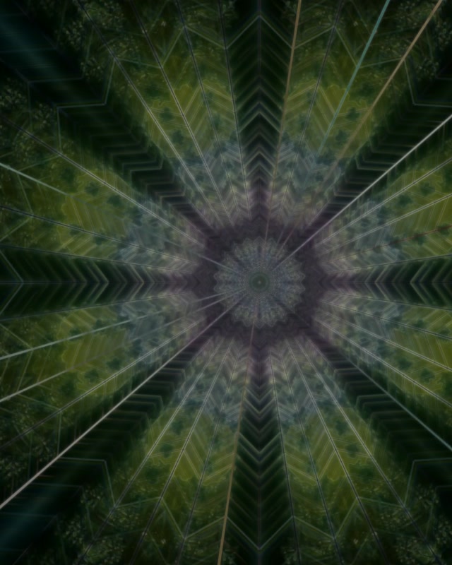 Neon Tunnel Kaleidoscope Vortex | 4:5 Instagram | 60fps Screensaver Loop