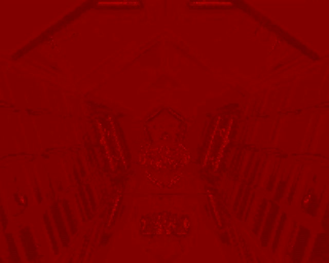 Neon Tunnel Pixel Gitter VJLoops 5:4 Industriel 60fps Pauseskærm