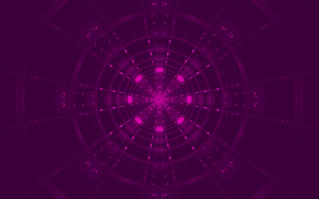 Neon Tunnel Lilla Edderkoppenet VJ Loop 16:10 MacBook 60fps Pauseskærm