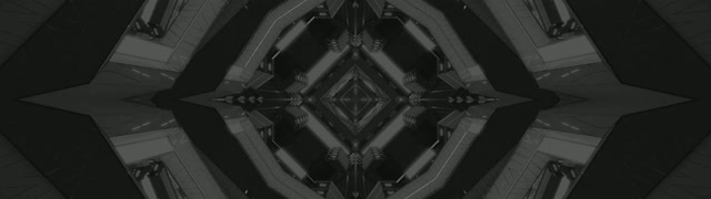 Neon Tunnel Mørk Diamant Kaleidoskop VJLoops 32:9 Super Ultrawide 60fps Pauseskærm