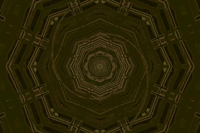 Neon Tunnel Oktagon Hvirvel VJ Loop 3:2 Surface 60fps Pauseskærm