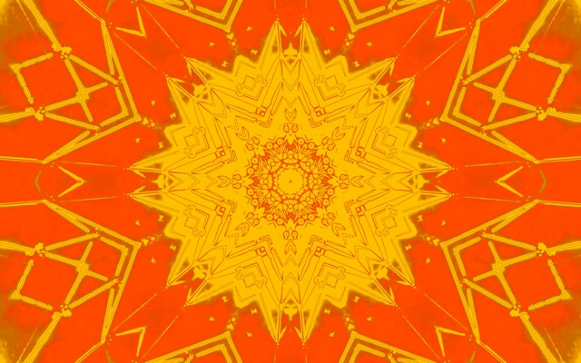 Neon Tunnel Kaleidoskop Stjerne Eksplosion 16:10 macbook 60fps Pauseskærm VJLoops