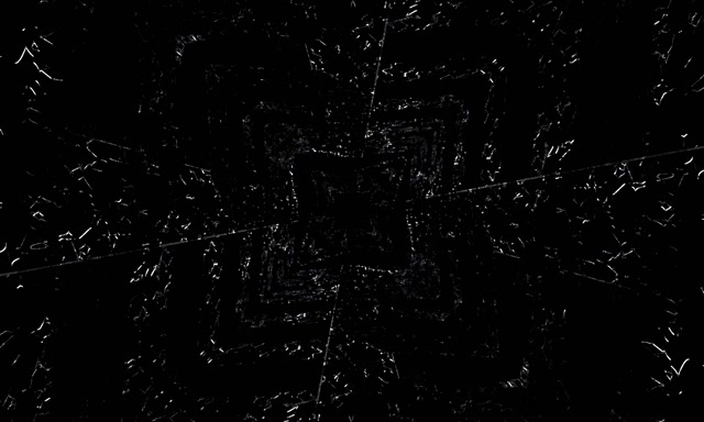 Neon Tunnel Knust Glitch Vortex VJ Loop 5:3 Bred 60fps Pauseskærm