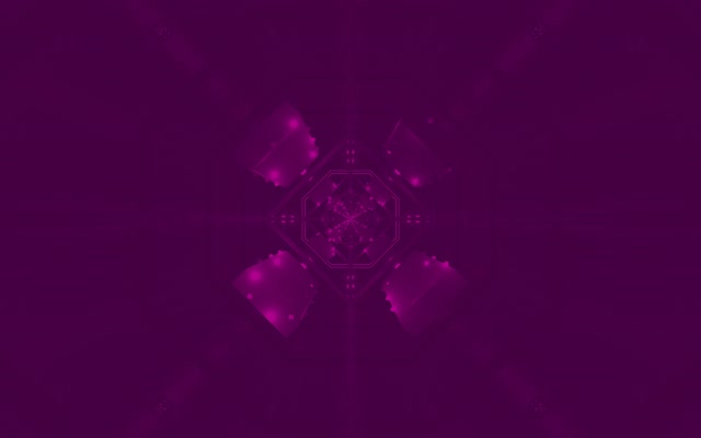 Lilla Neon Tunnel Mandala Pauseskærm 60fps 16:10 MacBook VJLoops