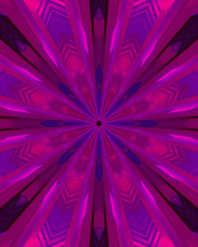 Neon Tunnel Radiating Diamond Vortex 4:5 Instagram 60fps Screensaver VJ Loop