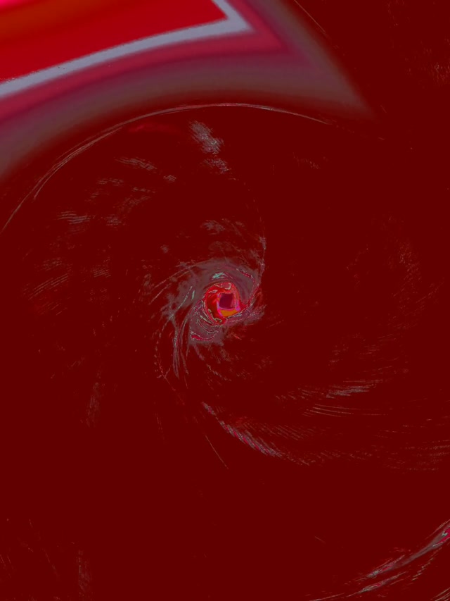 Red Spiraling Vortex Neon Tunnel 3:4 iPad Portrait 60fps Screensaver VJ Loop