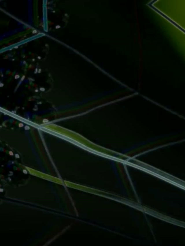 Neon Tunnel Glitch Gitter VjLoops 3:4 iPad Portræt 60fps Pauseskærm